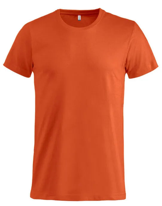 Clique - Basic T - Blood Orange - Customisable T-Shirt