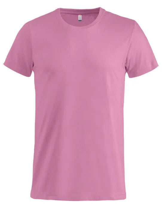 Clique - Basic T - Bright Pink - Customisable T-Shirt