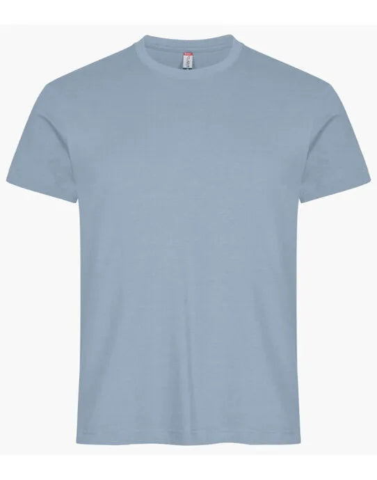 Clique - Basic T - Soft Blue - Customisable T-Shirt