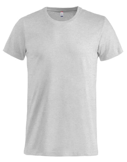 Clique - Basic T - Ash - Customisable T-Shirt