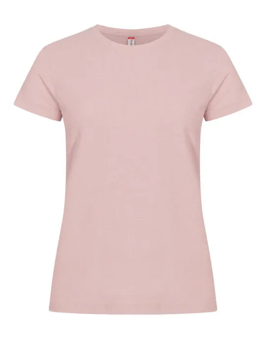 Clique - Ladies Basic T - Candy Pink - Customisable T-Shirt