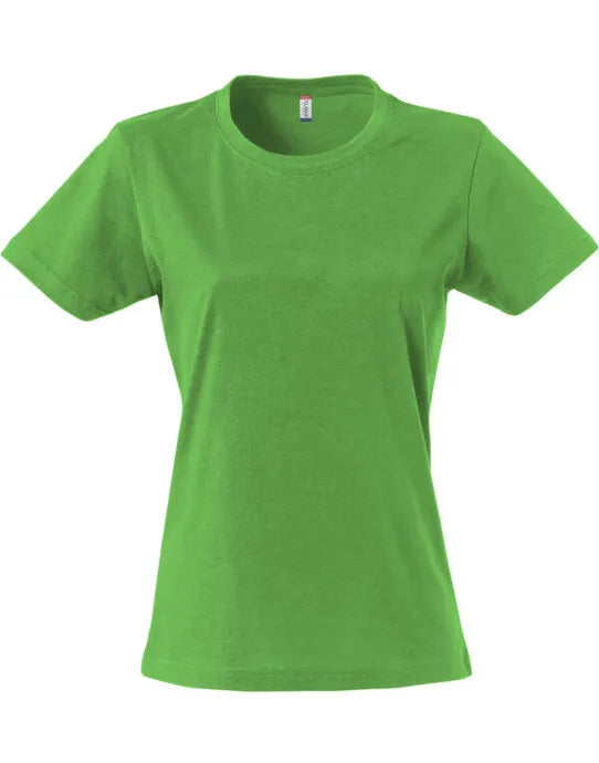 Clique - Ladies Basic T - Apple Green - Customisable T-Shirt