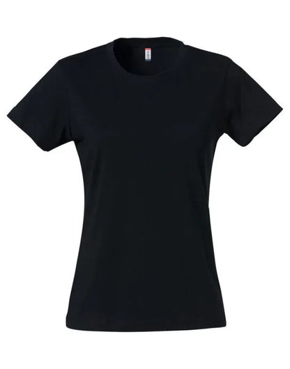 Clique - Ladies Basic T - Black - Customisable T-Shirt