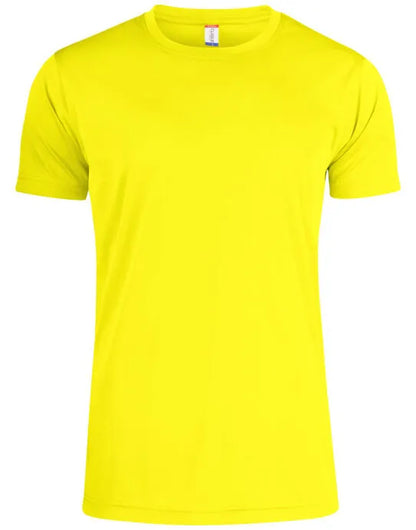 Clique - Basic Active-T - Visibility Yellow - Customisable T-Shirt