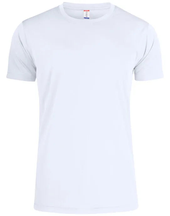 Clique - Basic Active-T - White - Customisable T-Shirt