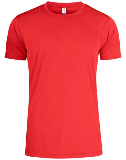 Clique - Basic Active-T - Red - Customisable T-Shirt