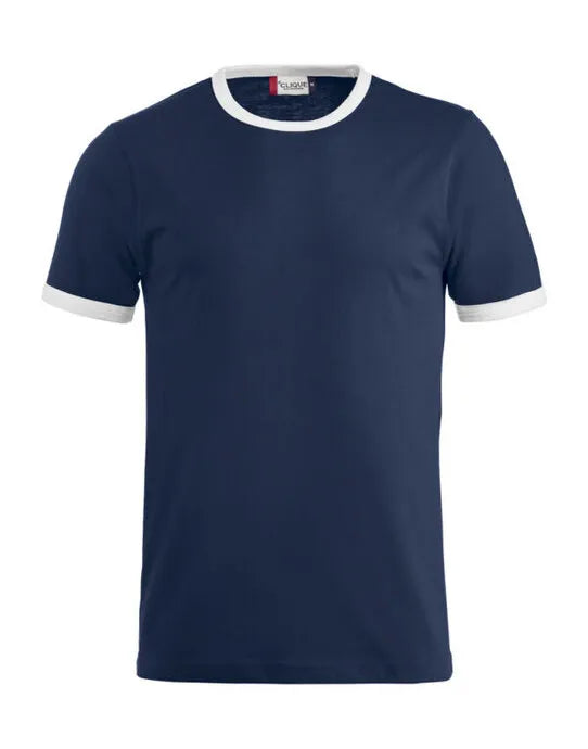 Clique - Nome T-shirt - Navy White - Customisable T-Shirt