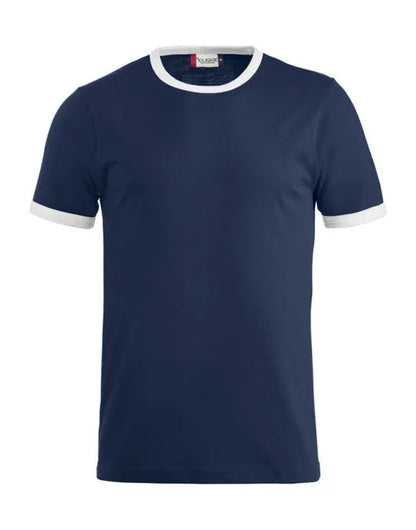 Clique - Nome T-shirt - Navy White - Customisable T-Shirt
