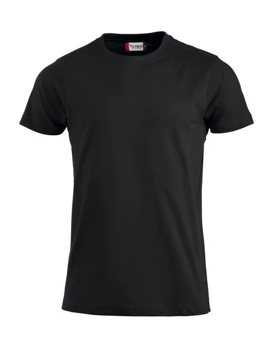 Clique - Premium-T - Black - Customisable T-Shirt
