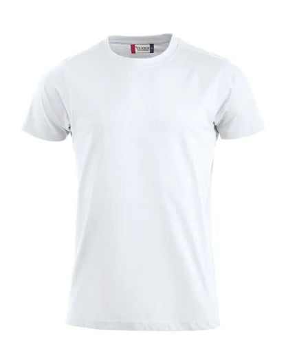Clique - Premium-T - White - Customisable T-Shirt