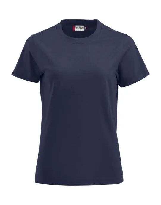 Clique - Ladies Premium-T - Dark Navy - Customisable T-Shirt