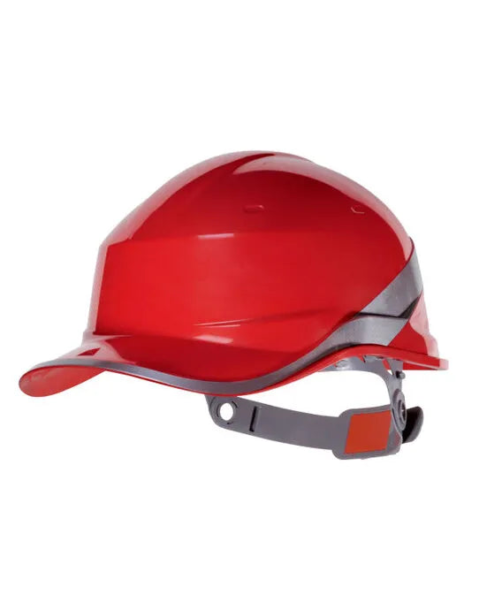 Delta Plus Hi Vis Baseball Safety Helmet diamond