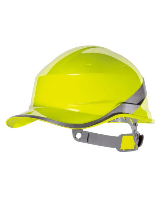 Delta Plus Hi Vis Baseball Safety Helmet diamond