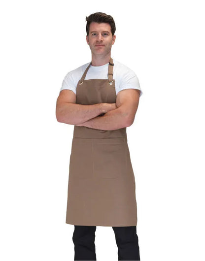 Denny Joseph Alan Canvas Bib Apron With Pocket dp114