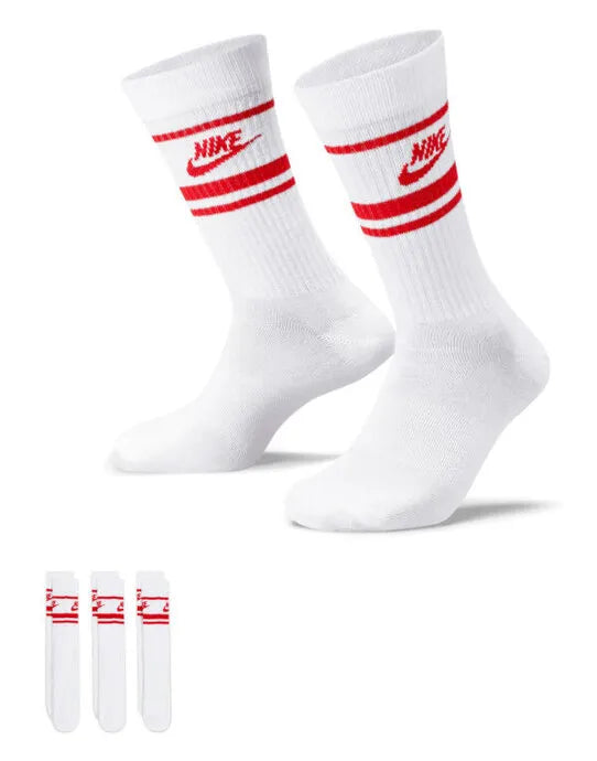 Nike Everyday Crew Socks Stripes 3 PR dx5089