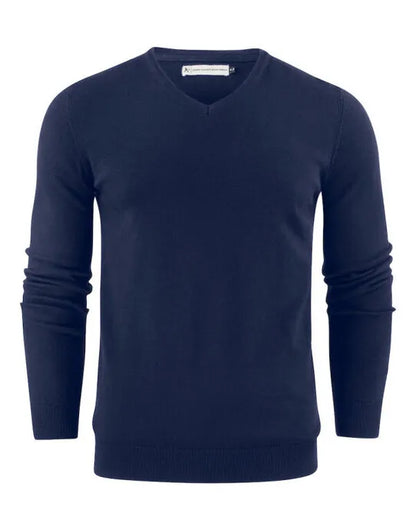 James Harvest Ashland V-Neck Knit Sweat HAR2112507