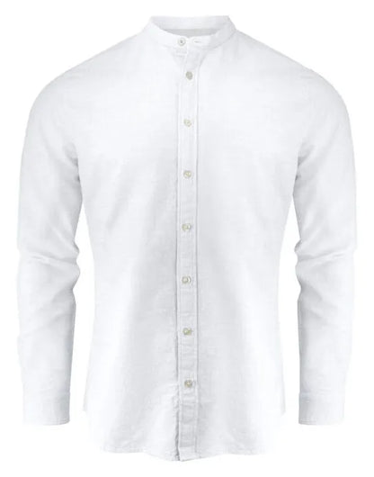 James Harvest Townsend Linen-Blend Shirt HAR2113041