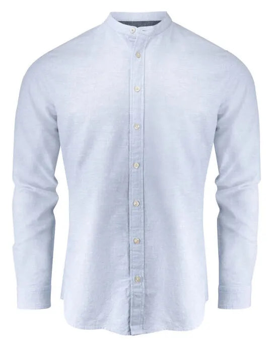 James Harvest Townsend Linen-Blend Shirt HAR2113041