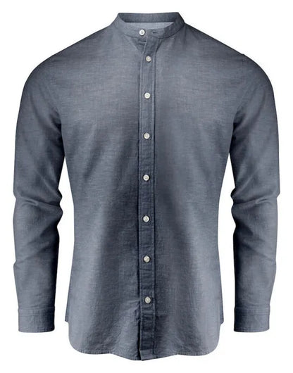 James Harvest Townsend Linen-Blend Shirt HAR2113041