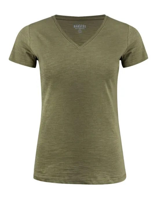 James Harvest Whailford V-Neck Ladies T HAR2124006