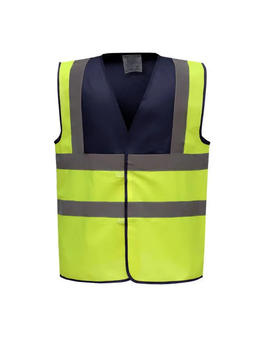 Yoko Two Tone Class 1 Waistcoat hvw100tt