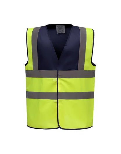Yoko Two Tone Class 1 Waistcoat hvw100tt