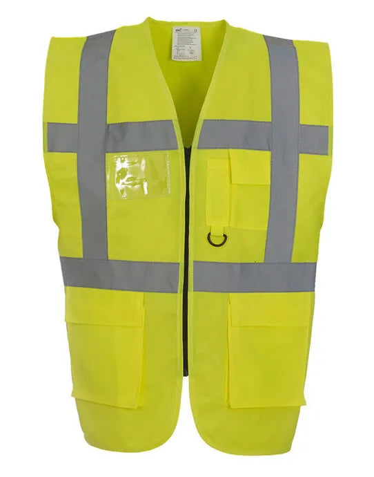 Yoko Hi-Vis Executive Waistcoat HVW801