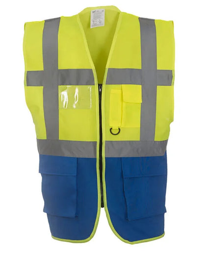 Yoko Hi-Vis Executive Waistcoat HVW801