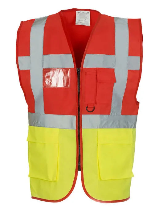 Yoko Hi-Vis Executive Waistcoat HVW801