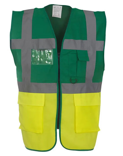Yoko Hi-Vis Executive Waistcoat HVW801