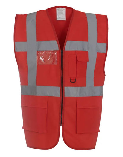 Yoko Hi-Vis Executive Waistcoat HVW801
