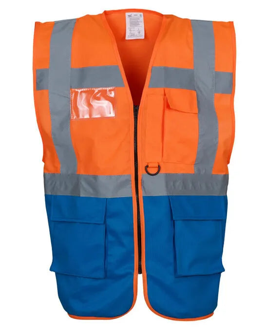 Yoko Hi-Vis Executive Waistcoat HVW801