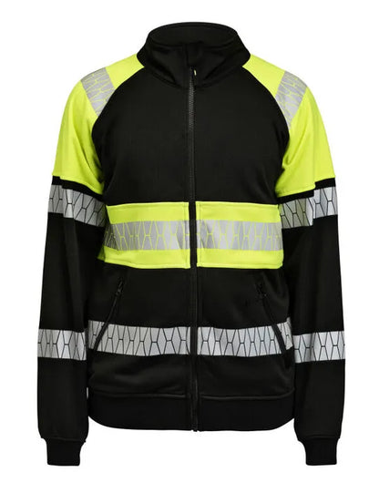 Jobman Sweatshirt Full-Zip Hi-Vis JM5225