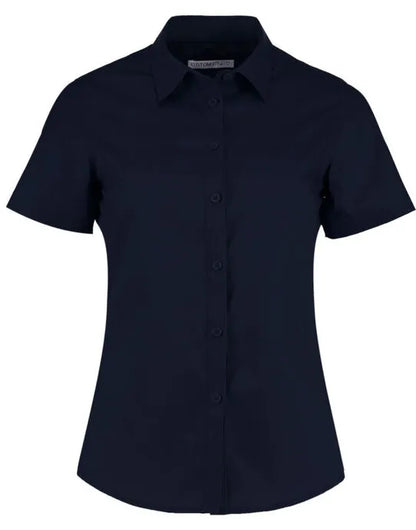 Kustom Kit Lady SS Tailored Poplin Shirt KK241