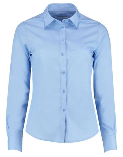 Kustom Kit Lady LS Tailored Poplin Shirt KK242
