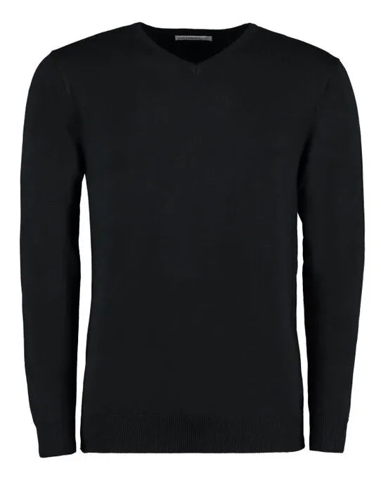 Kustom Kit Mens Arundel V Neck Sweater KK352