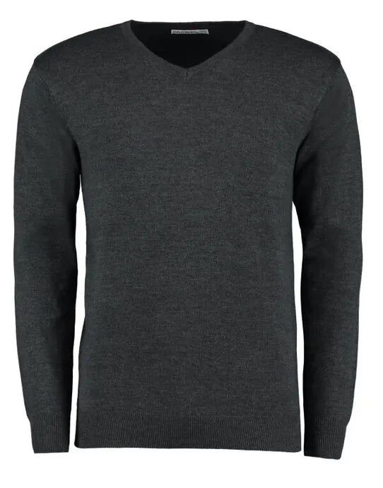 Kustom Kit Mens Arundel V Neck Sweater KK352
