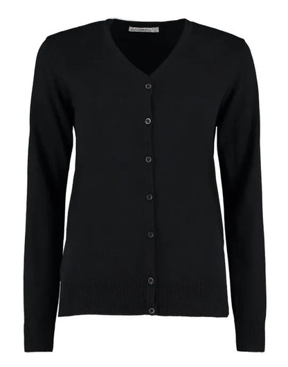 Kustom Kit Ladies V Neck Cardigan KK354