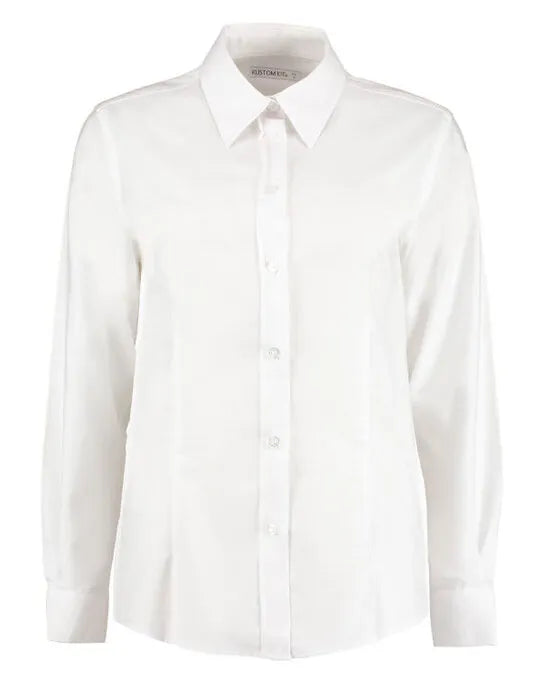 Kustom Kit Ladies LS Workwear Shirt KK361