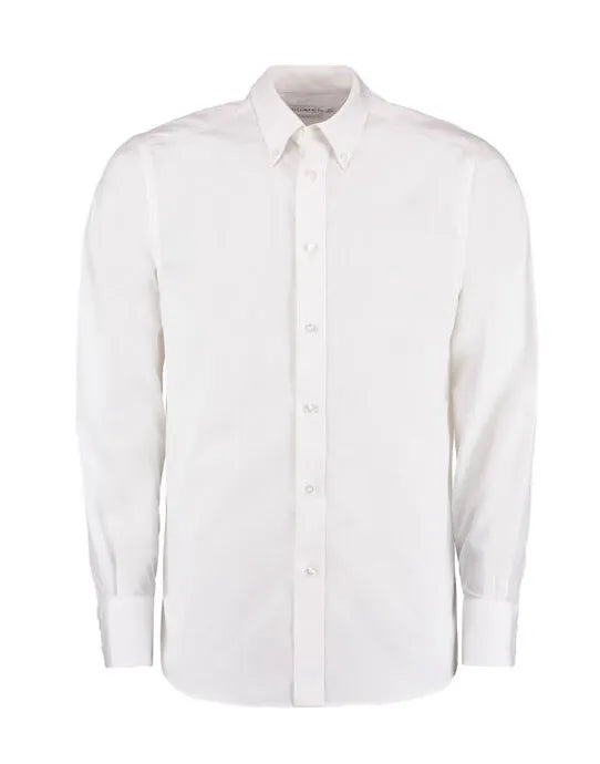 Kustom Kit Mens LS Tailored City Shirt KK386