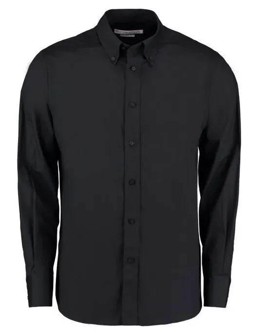 Kustom Kit Mens LS Tailored City Shirt KK386