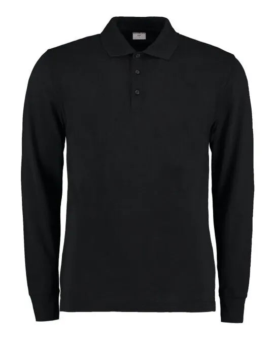 Kustom Kit Mens Pique L/S Polo Shirt KK430
