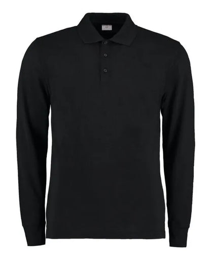 Kustom Kit Mens Pique L/S Polo Shirt KK430