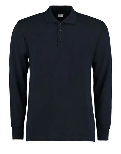 Kustom Kit Mens Pique L/S Polo Shirt KK430