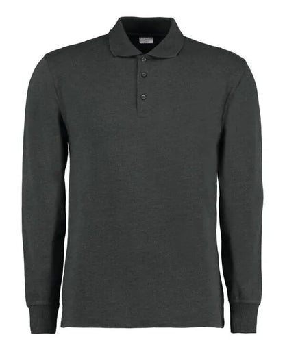 Kustom Kit Mens Pique L/S Polo Shirt KK430