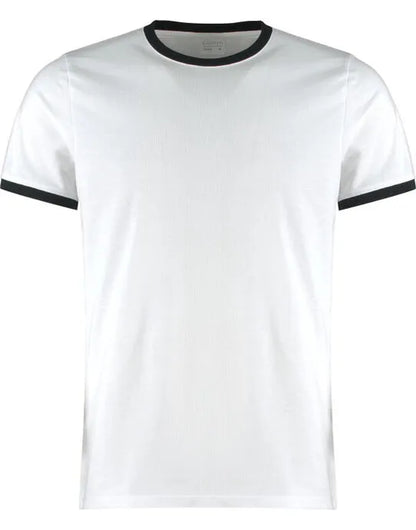Kustom Kit Mens Fashion Fit Ringer Tee KK508