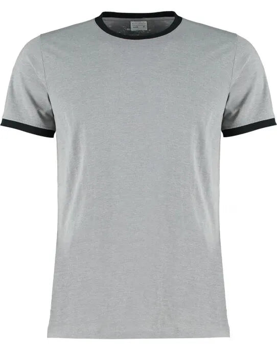 Kustom Kit Mens Fashion Fit Ringer Tee KK508