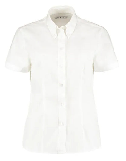 Kustom Kit Lady SS Tailored Oxford Shirt KK701