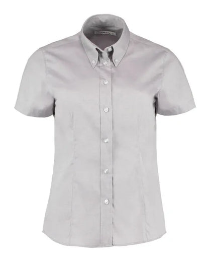 Kustom Kit Lady SS Tailored Oxford Shirt KK701