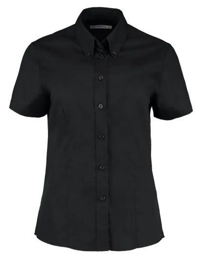 Kustom Kit Lady SS Tailored Oxford Shirt KK701